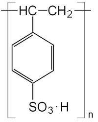 CAS 28210-41-5 Polystyrene Sulfonic Acid PSSA Light Yellow Viscous Liquid