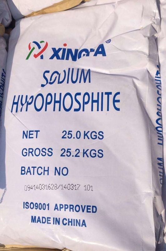 Chemical Electroplating Raw Materials Sodium Hypophosphite Reductant ISO9001